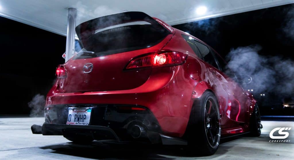 Mazdaspeed 3 de Brett Build Parte 4 | Blog de rendimiento de CorkSport Mazda 3 fender flares Mazdaspeed 3 de Brett Build Parte 4 | Blog de rendimiento de CorkSport Mazda