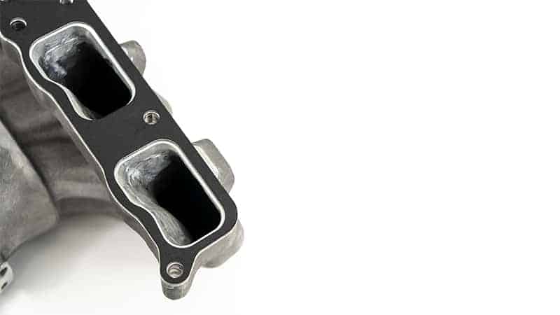 The Speed6 gasket allows for plenty of space for porting if you are going to the maximum on your MZR DISI engine.