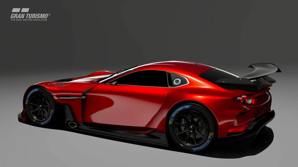 The Mazda Rotary Rx-Vision GT3 Racecar