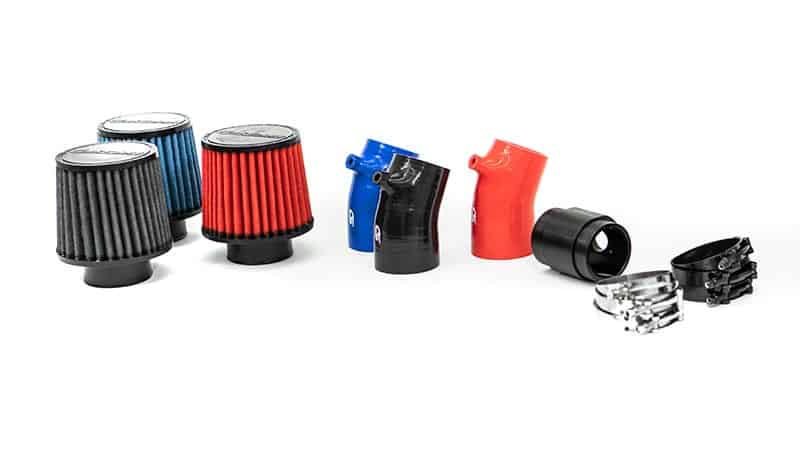 We have 3 color options available for the 2019+ Mazda 3 intake