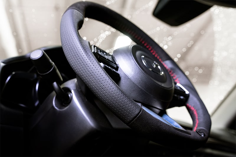 2017-18 Mazda 3 Leather/Alcantara Steering Wheel

