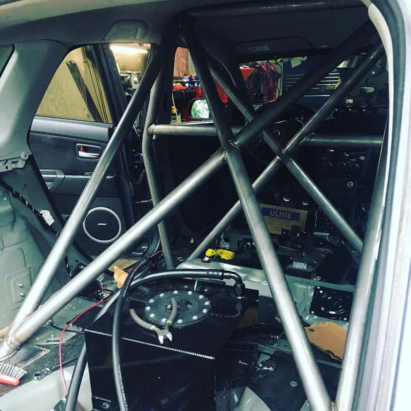 Mazdaspeed Roll Cage Prep