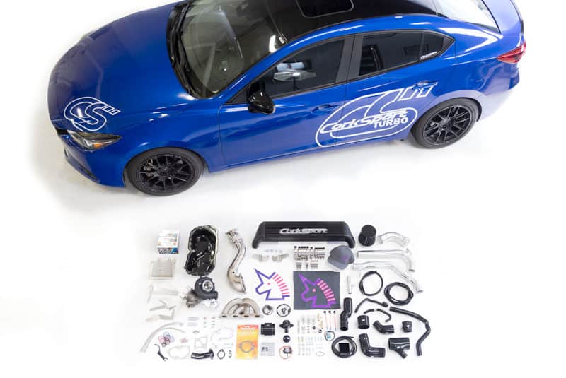 2014-2018 3rd Gen Mazda 3 & Mazda 6 Turbo Kit | CorkSport Mazda ...